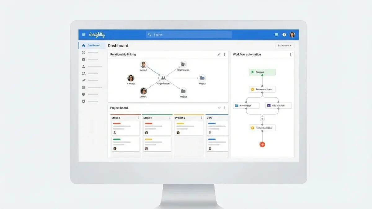 Thumbnail for Insightly CRM Review 2026: Best CRM with Project Management Built-In?
