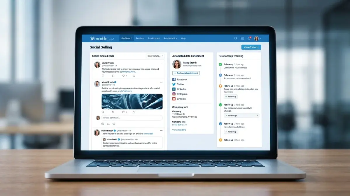 Thumbnail for Nimble CRM Review 2026: Best Social CRM for Relationship Building?