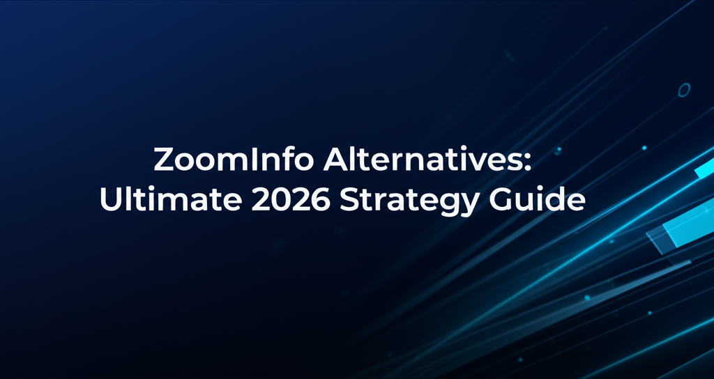 ZoomInfo Alternatives: Ultimate 2026 Strategy Guide