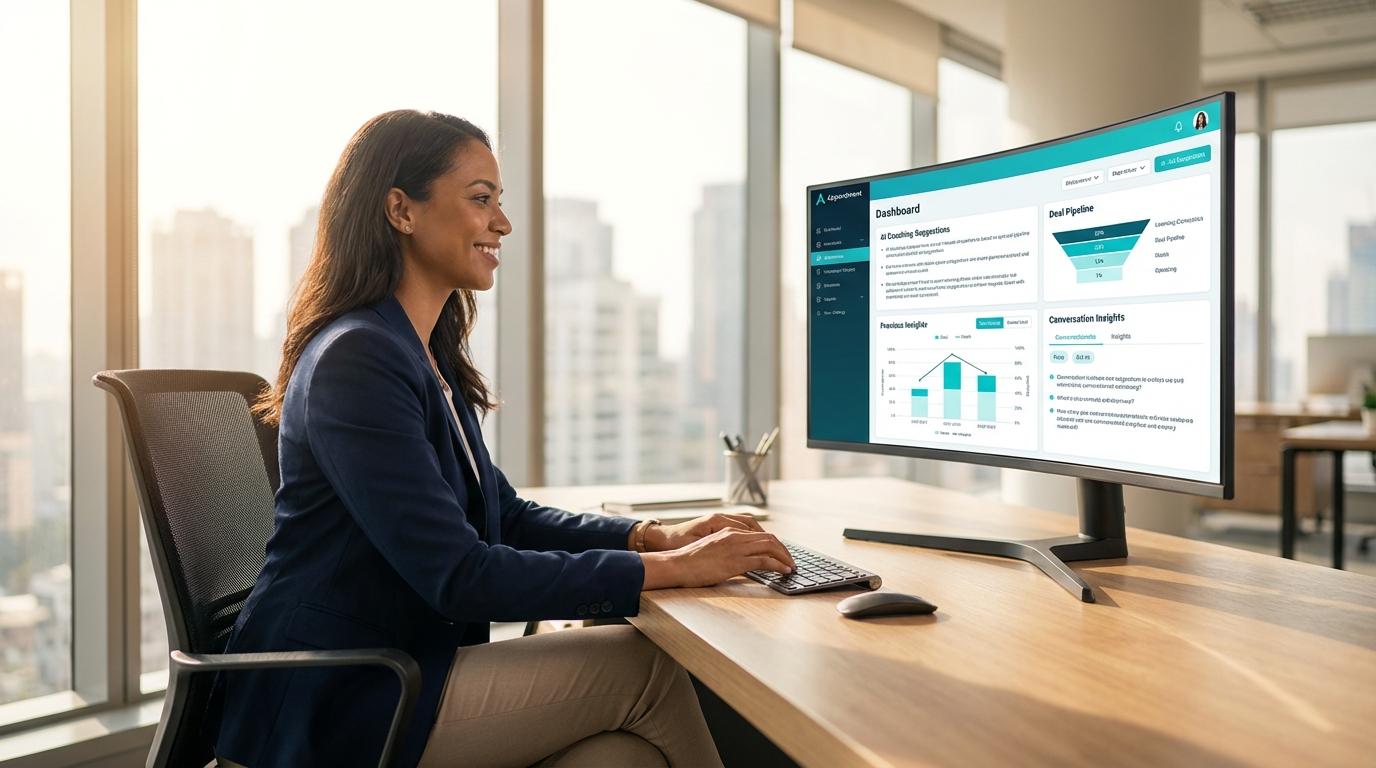 Appendment AI sales coaching dashboard